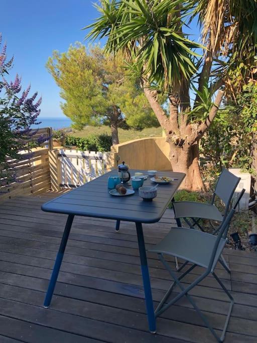 Le Cap - Bungalow Vue Mer Et Colline - Hauteur De Cassis Apartment Luaran gambar