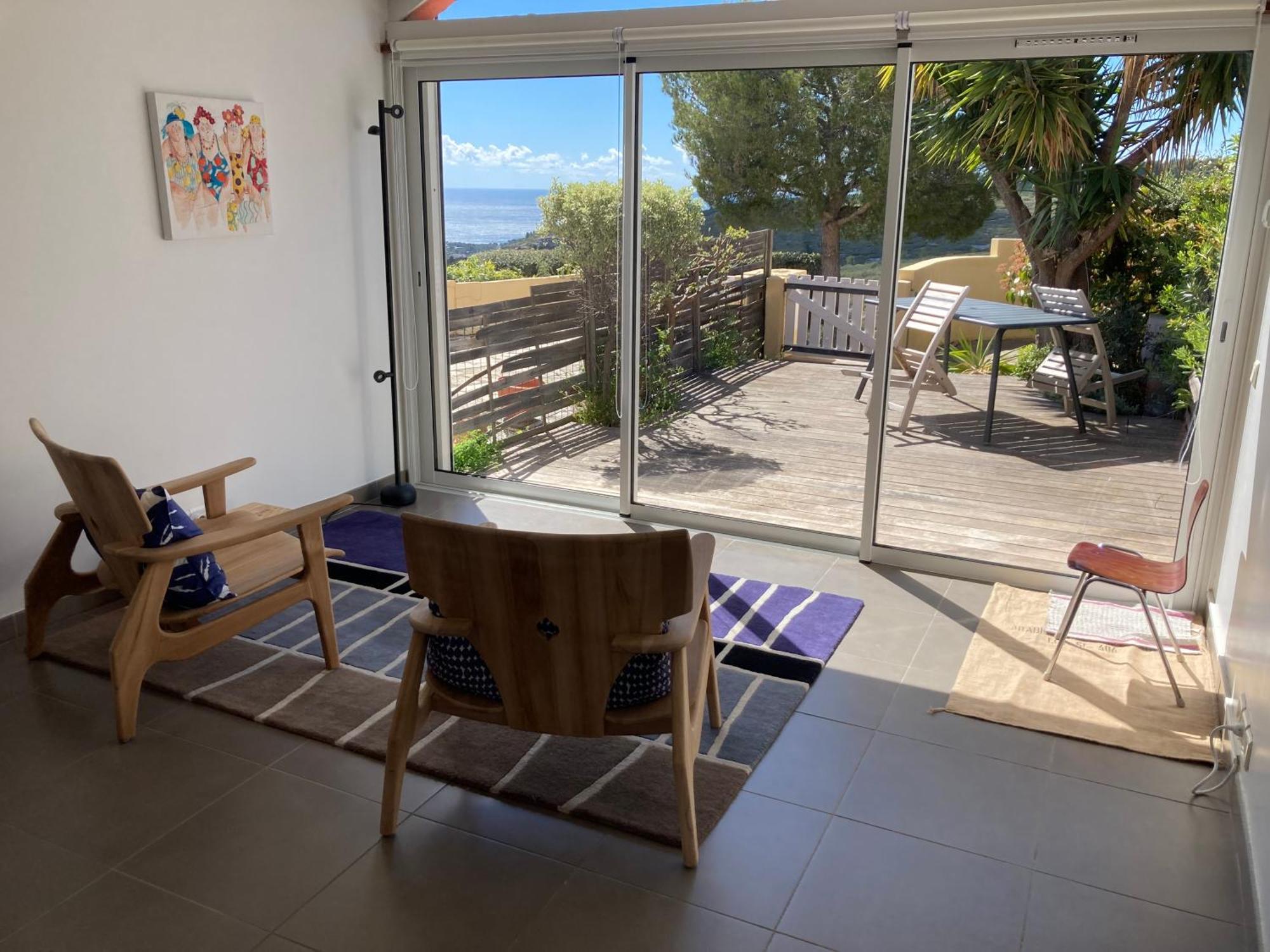 Le Cap - Bungalow Vue Mer Et Colline - Hauteur De Cassis Apartment Luaran gambar